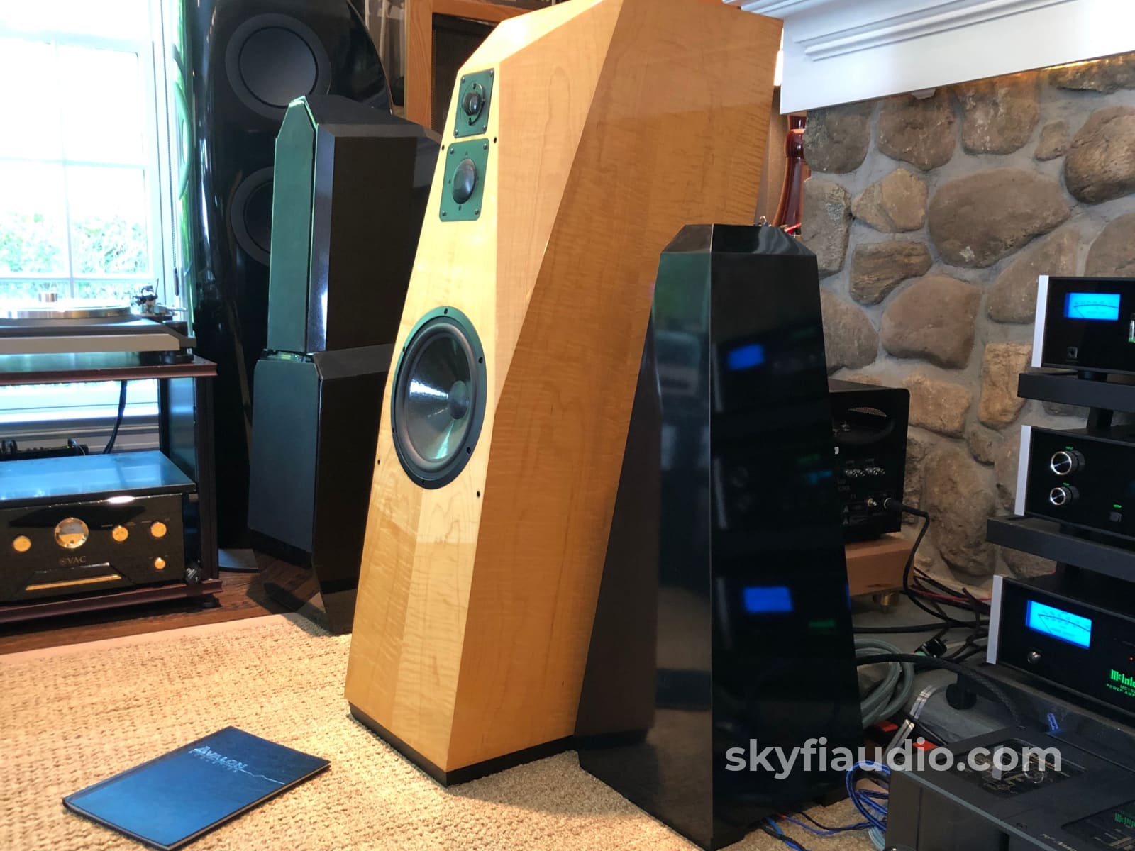 Avalon Ascent Mkii Flagship Speaker With External Crossovers Speakers