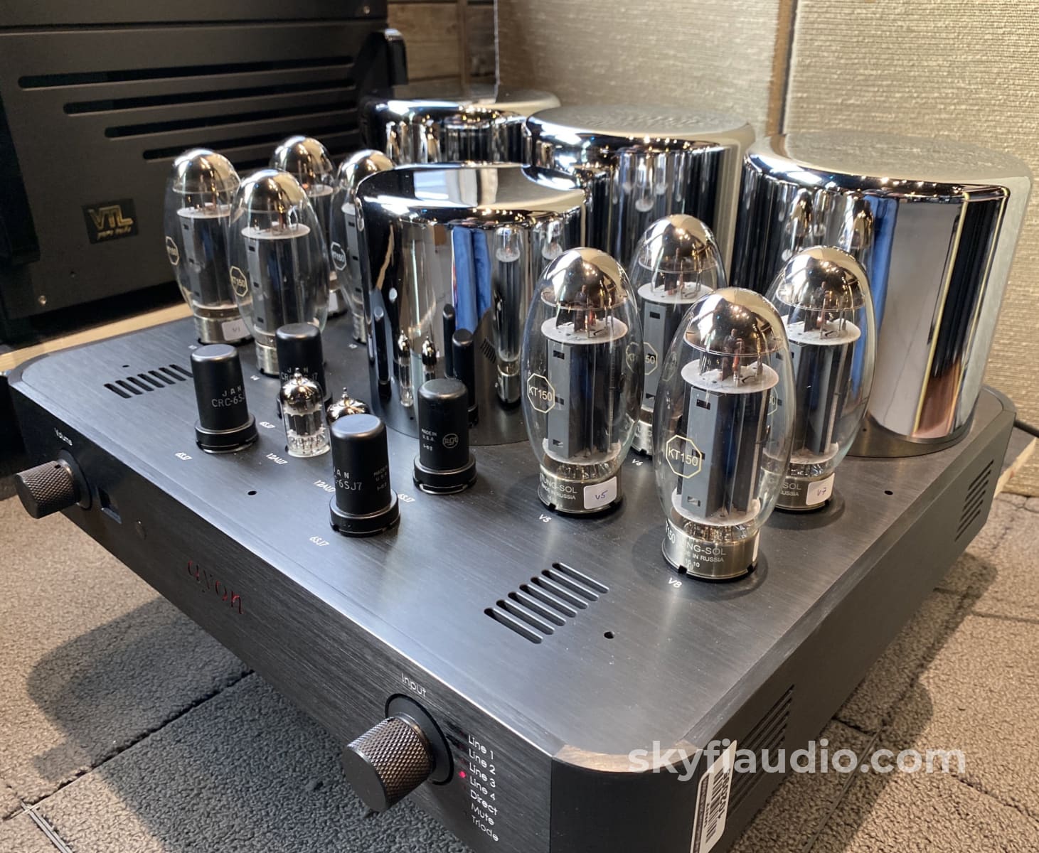 Ayon Triton Iii Integrated Tube Amplifier With Kt150 Tubes - Pentode And Triode Switchable