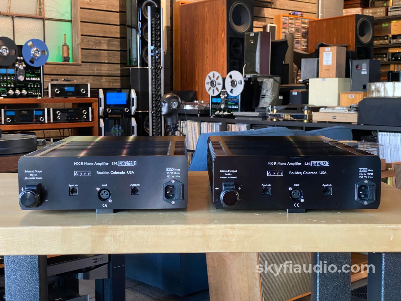 Ayre Acoustics Mx-R Monoblock Amplifiers - Just Serviced By Amplifier