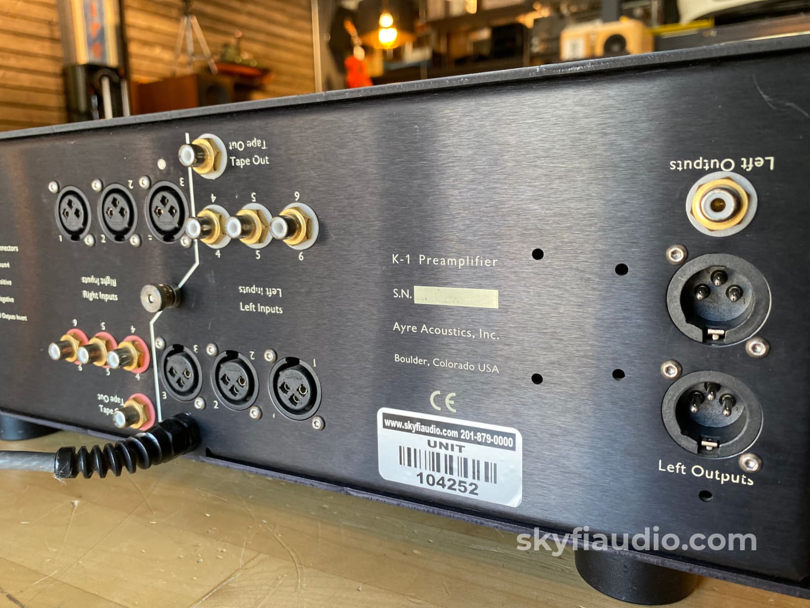 Ayre K1 Preamp with Phono, Power Supply, and Remote (220V Version ...