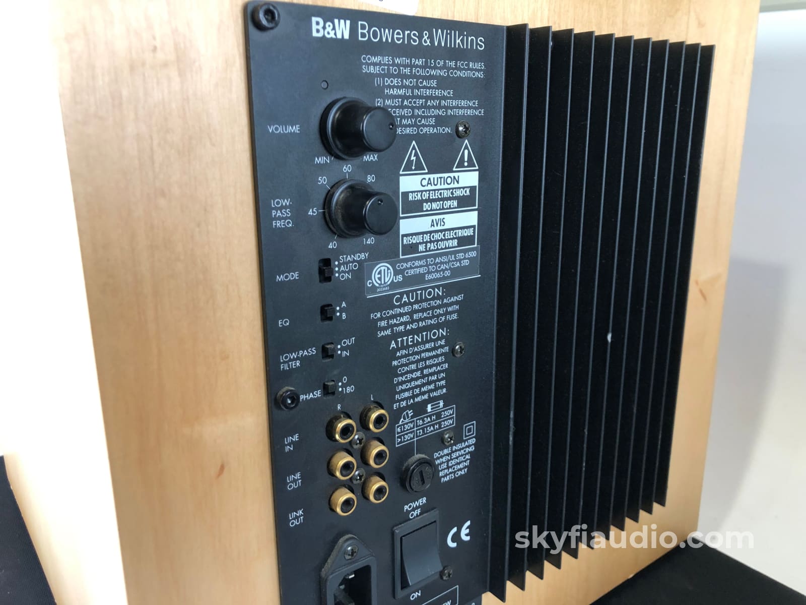 B&W (Bowers and Wilkins) ASW CM Active Subwoofer - 500W