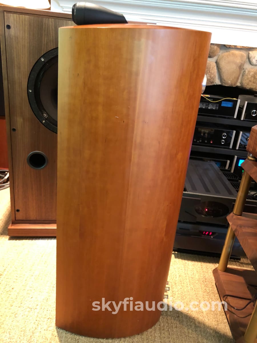 B&W (Bowers And Wilkins) Nautilus 803 Speakers In Cherry