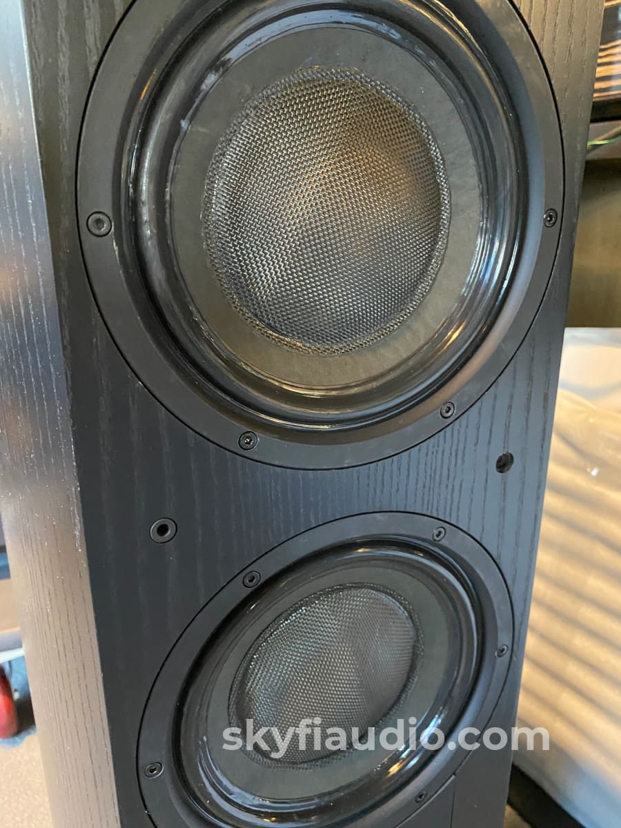 B&W (Bowers And Wilkins) Nautilus 803 Speakers With Grills - Soon-To-Be Classics
