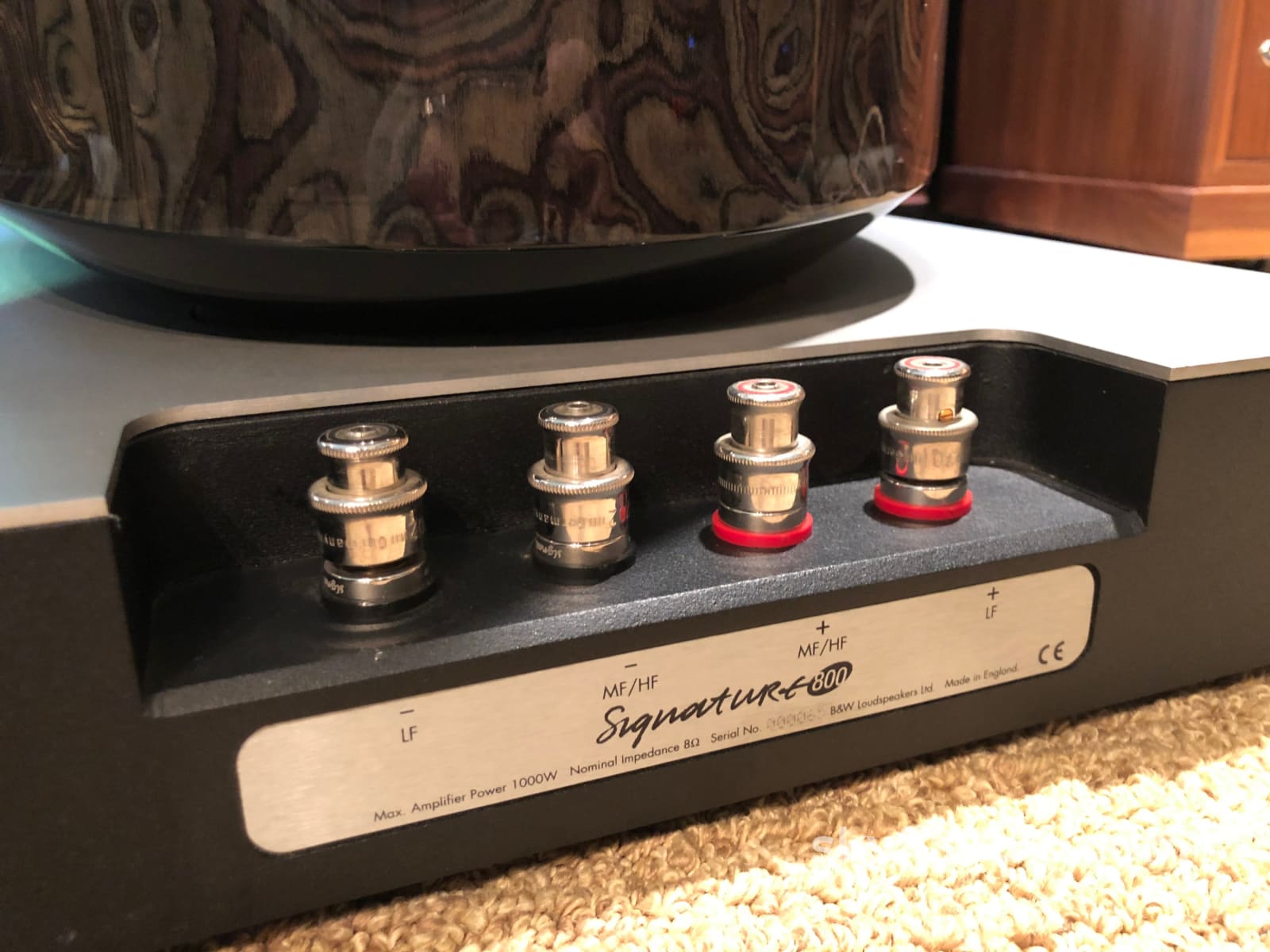 B&W (Bowers And Wilkins) Signature 800 Speakers - Super Rare Limited Edition