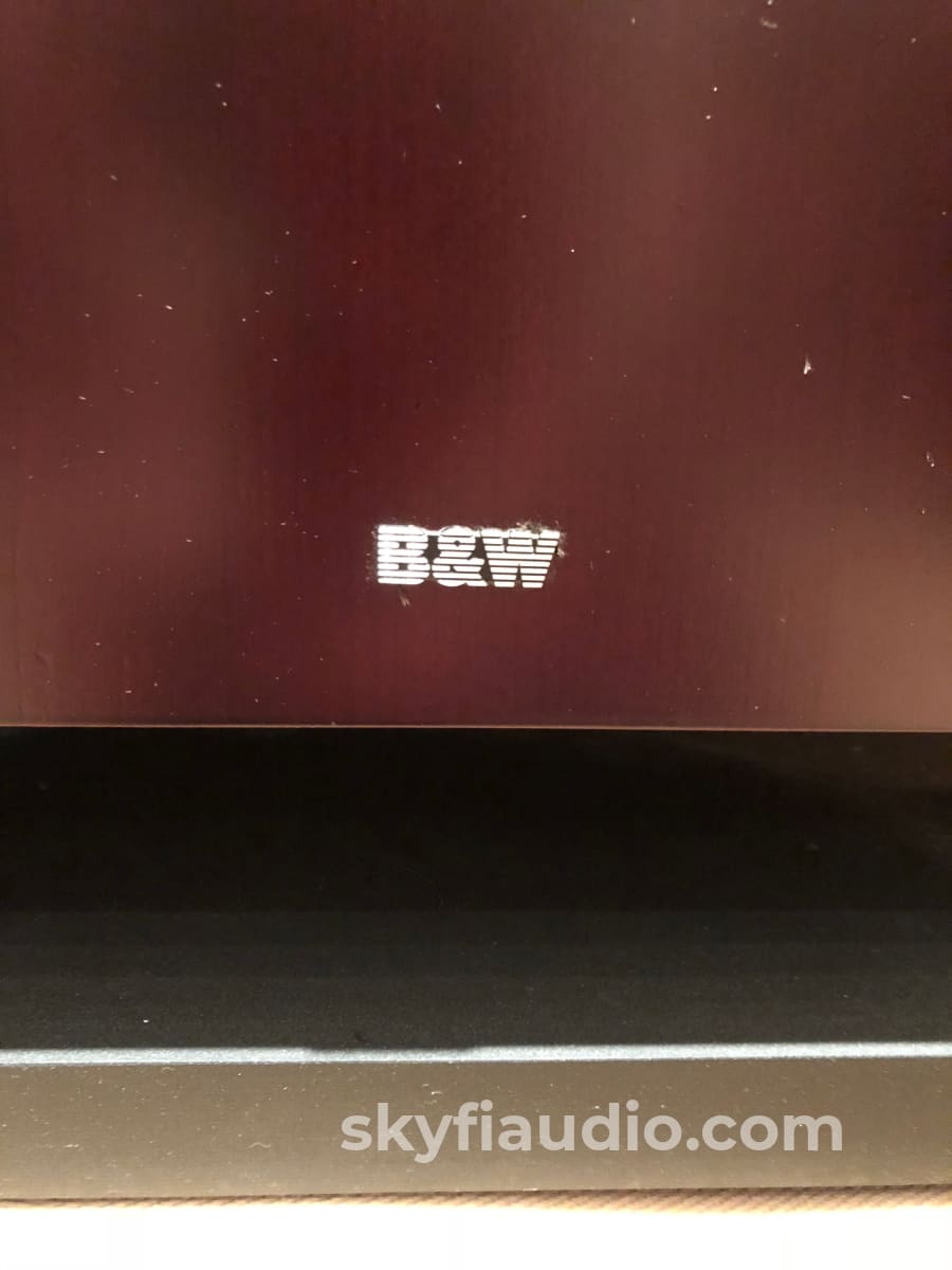 B&W (Bowers & Wilkins) Nautilus 801 Speakers With Shipping Cartons