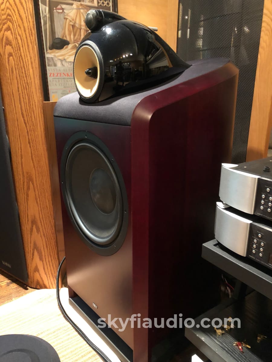 B&W (Bowers & Wilkins) Nautilus 801 Speakers With Shipping Cartons