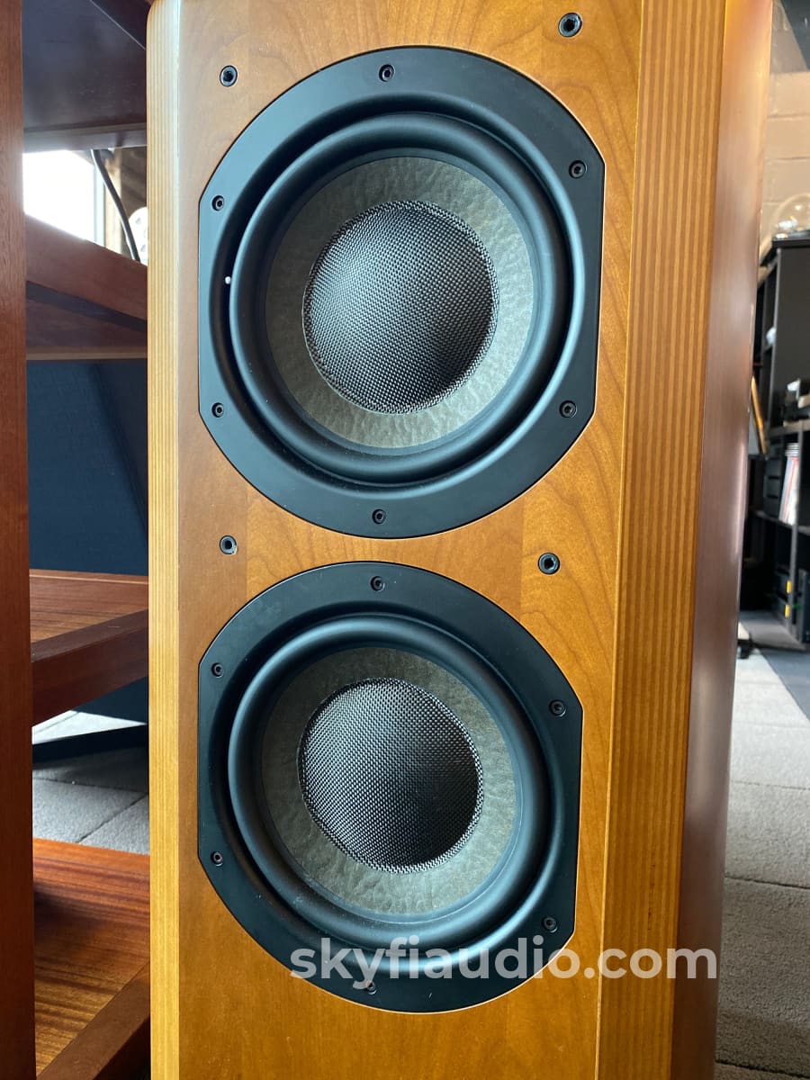 B&W (Bowers & Wilkins) Nautilus 802 Speakers In Cherry