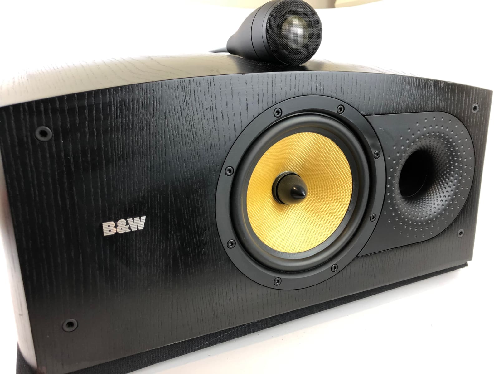 B&W (Bowers & Wilkins) Nautilus Htm2 Center Channel Home Theater Speaker Speakers