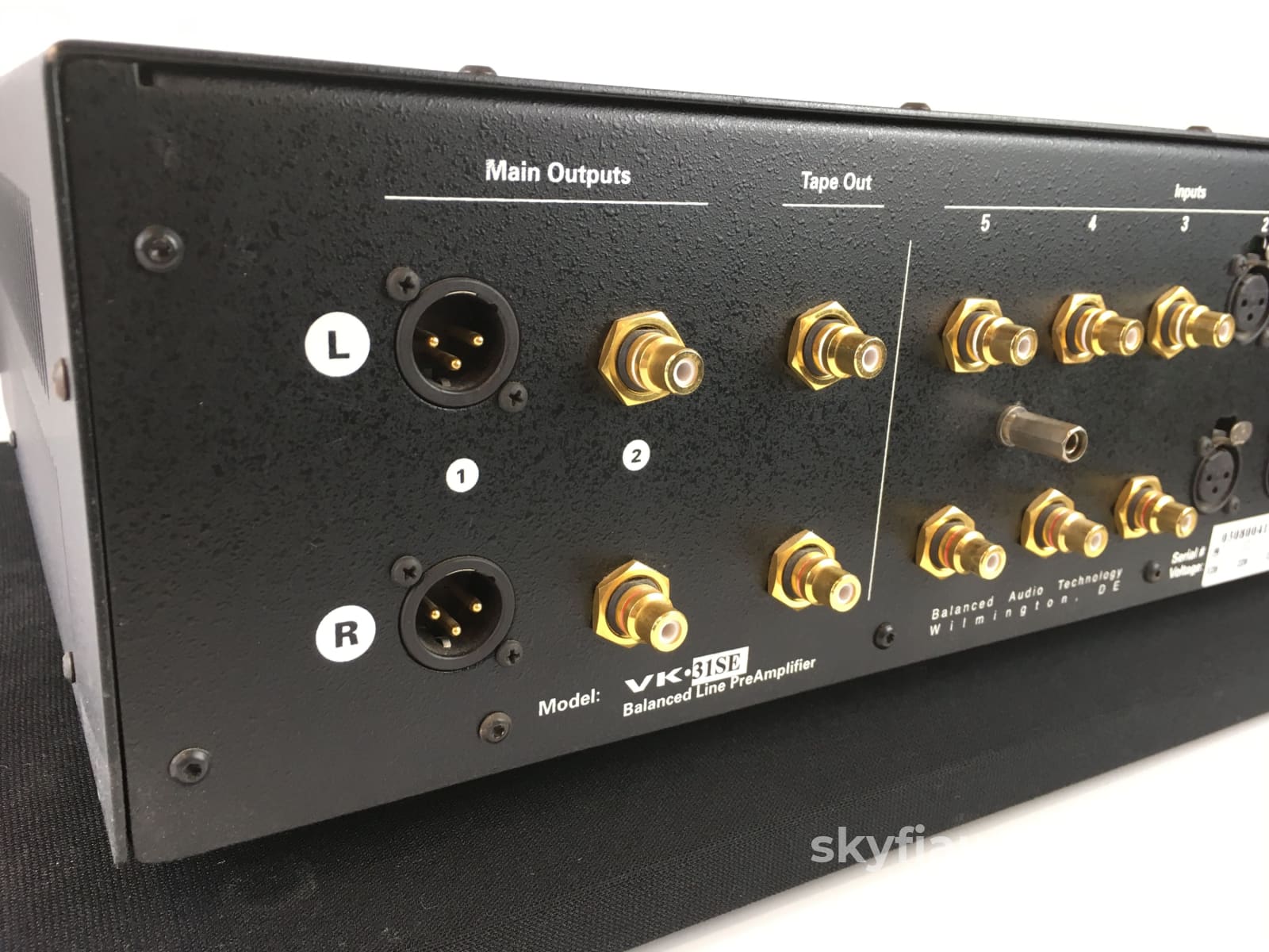 Balanced Audio Technology Bk-31Se Tube Preamp Preamplifier