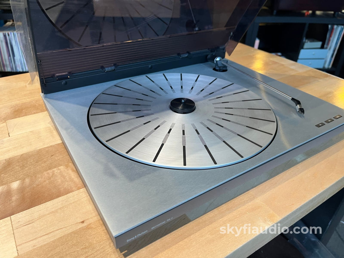 Bang & Olufsen B&O Beogram RX2 Turntable - with New Cartridge + Cover