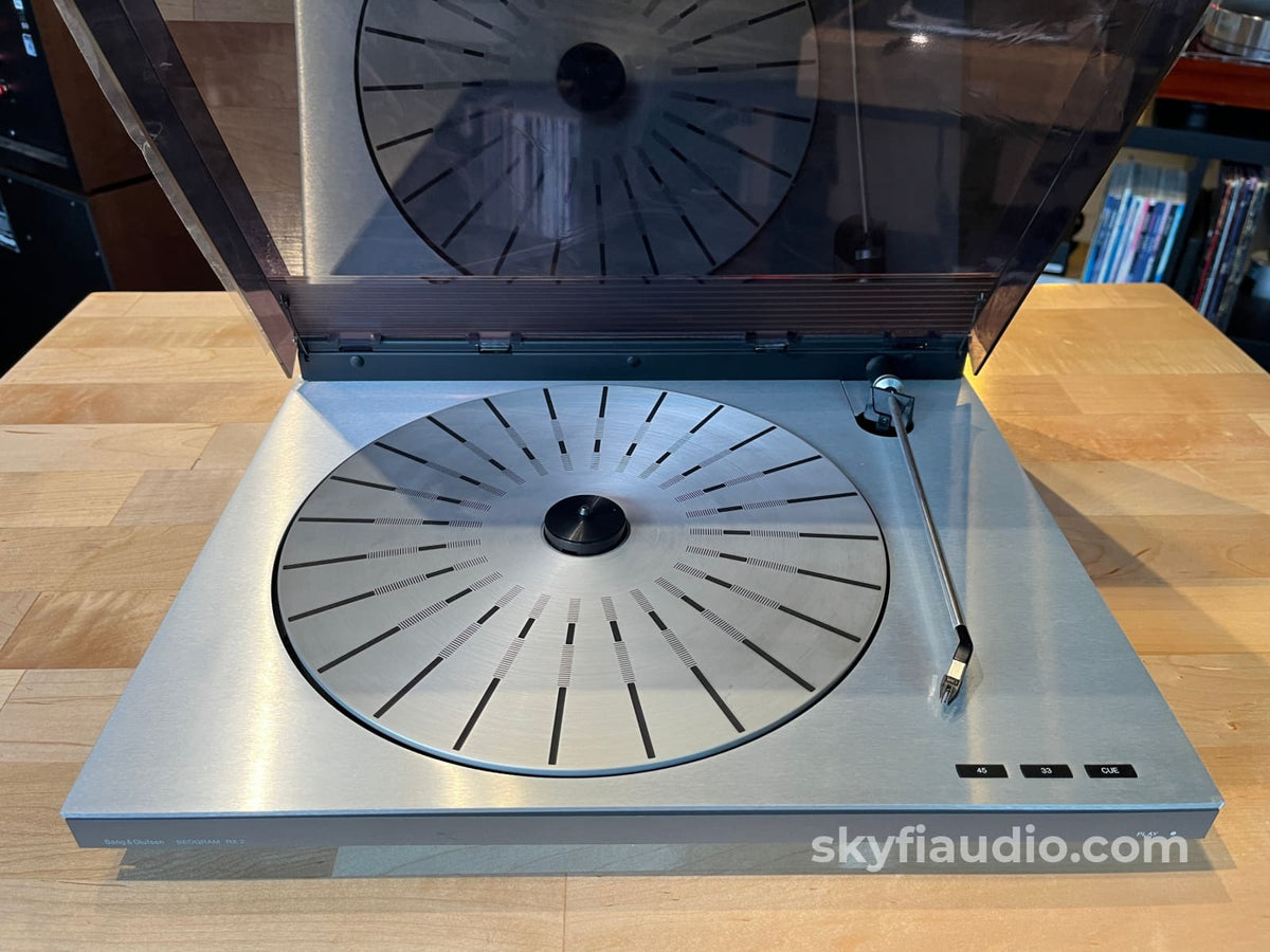 Bang & Olufsen B&O Beogram RX2 Turntable - with New Cartridge + Cover