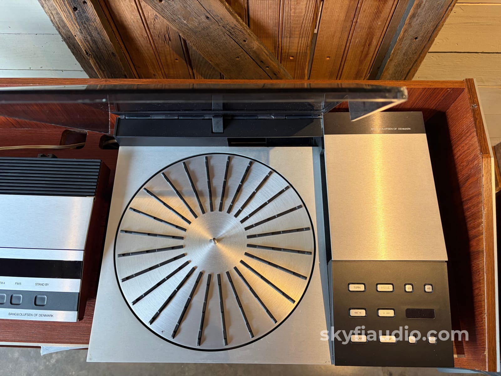 Bang & Olufsen B&O Complete System - Including Receiver Turntable Speakers and Original Rare Cabinet - System