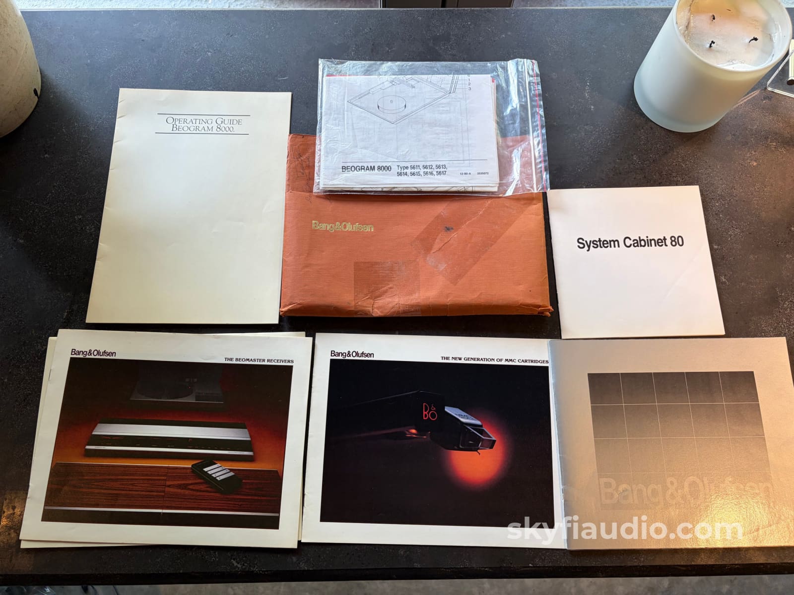 Bang & Olufsen B&O Complete System - Including Receiver Turntable Speakers and Original Rare Cabinet - System