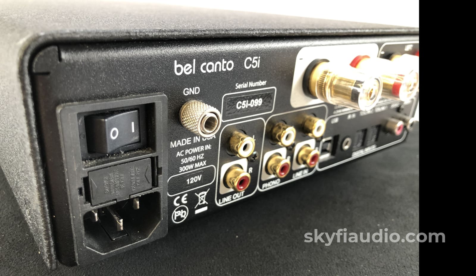 Bel Canto C5I Dac Integrated Amplifier - With Phono Input