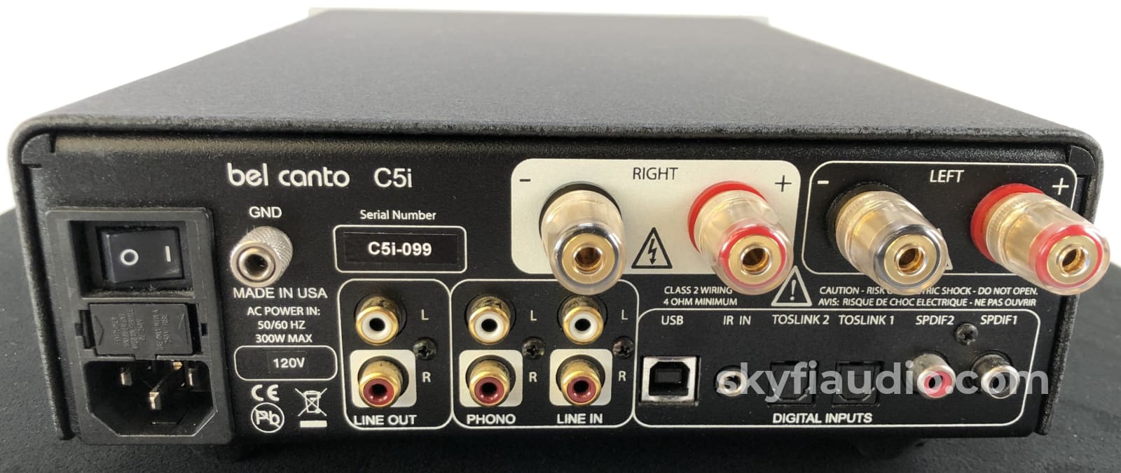 Bel Canto C5I Dac Integrated Amplifier - With Phono Input