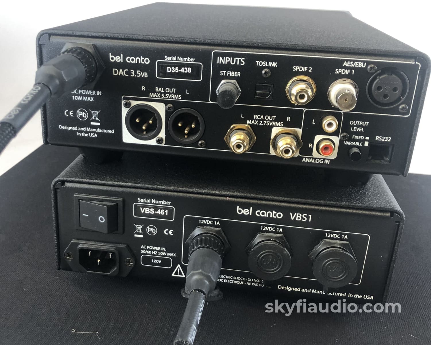 Bel Canto Dac3.5Vb D/A Converter And Vbs1 Virtual Power Supply - Complete Package Cd + Digital