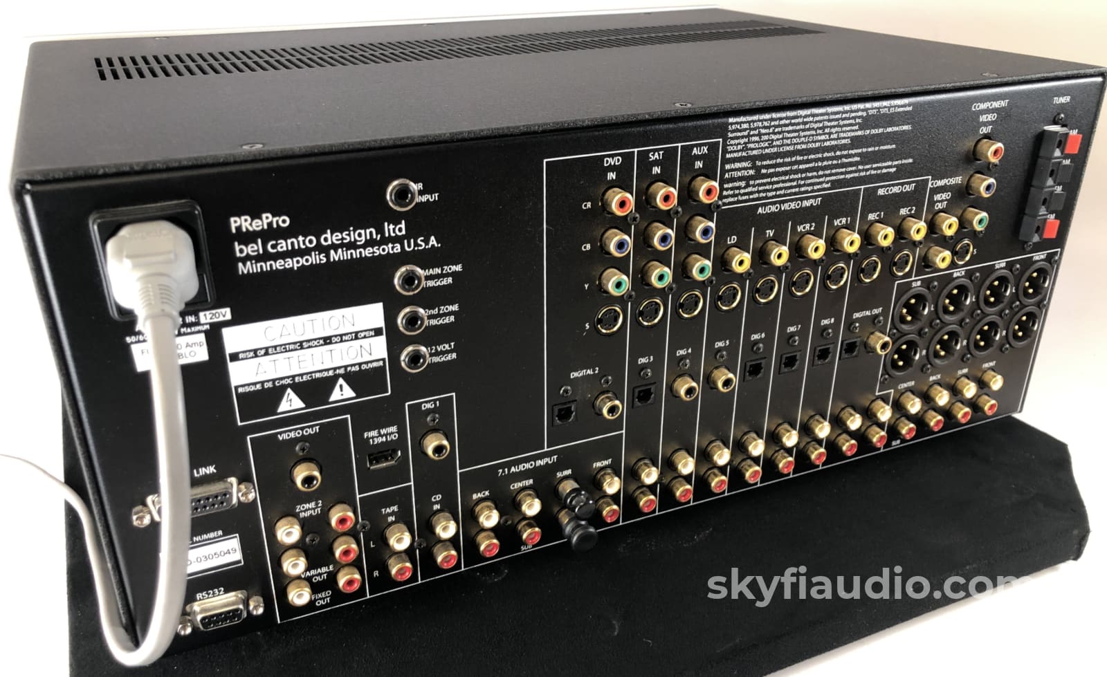 Bel Canto Prepro Home Theater And Music Processor Preamplifier