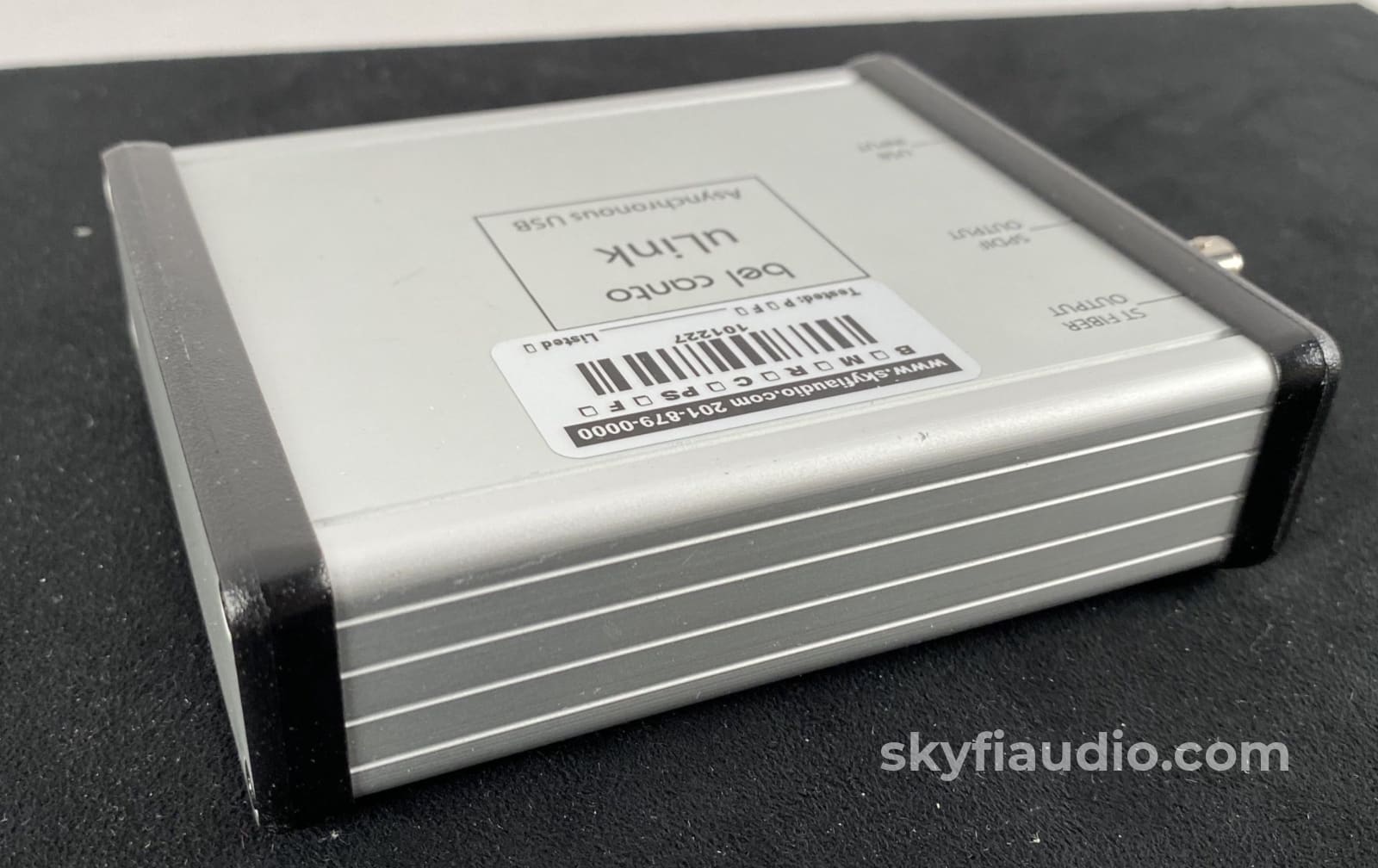 Bel Canto Ulink Asynchronous Usb Converter - To Coaxial Spdif Or Lightlink St Fiber Cd + Digital