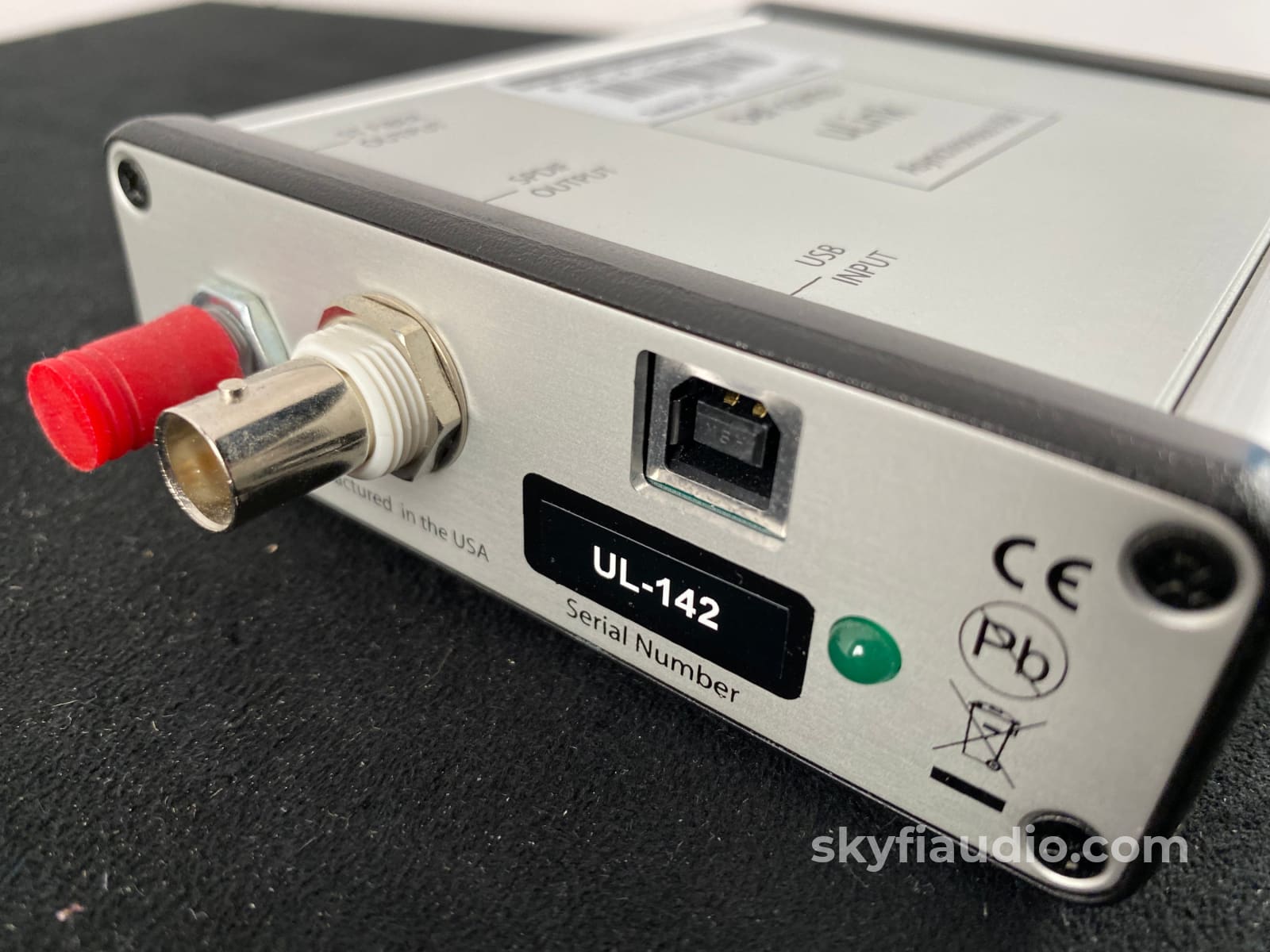 Bel Canto Ulink Asynchronous Usb Converter - To Coaxial Spdif Or Lightlink St Fiber Cd + Digital