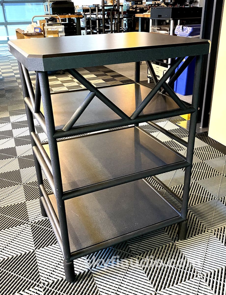 Billy Bags A/V Furniture Design - 4 Shelf Equipment Rack Steel Accessory