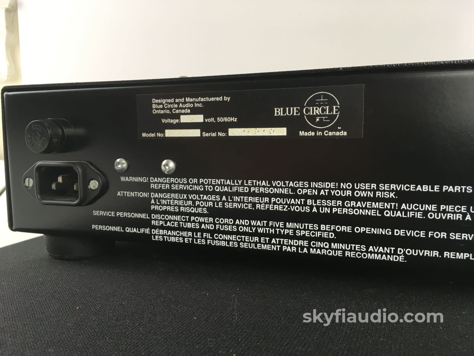 Blue Circle Audio Bc21.1 Tube Preamp With Stepped Attenuator Preamplifier