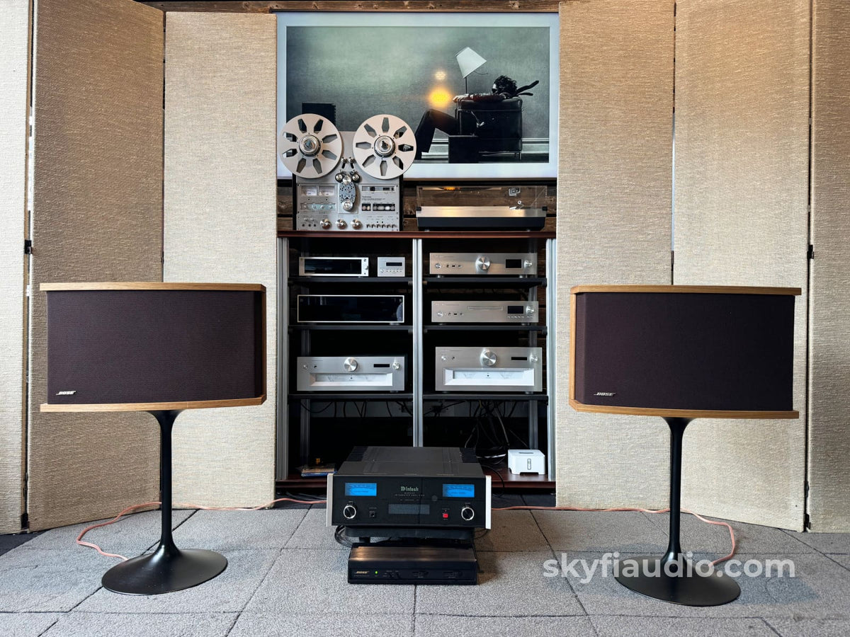 Bose 901 Direct Reflecting Speakers - Last Series Vi W/Active Eq And Stands