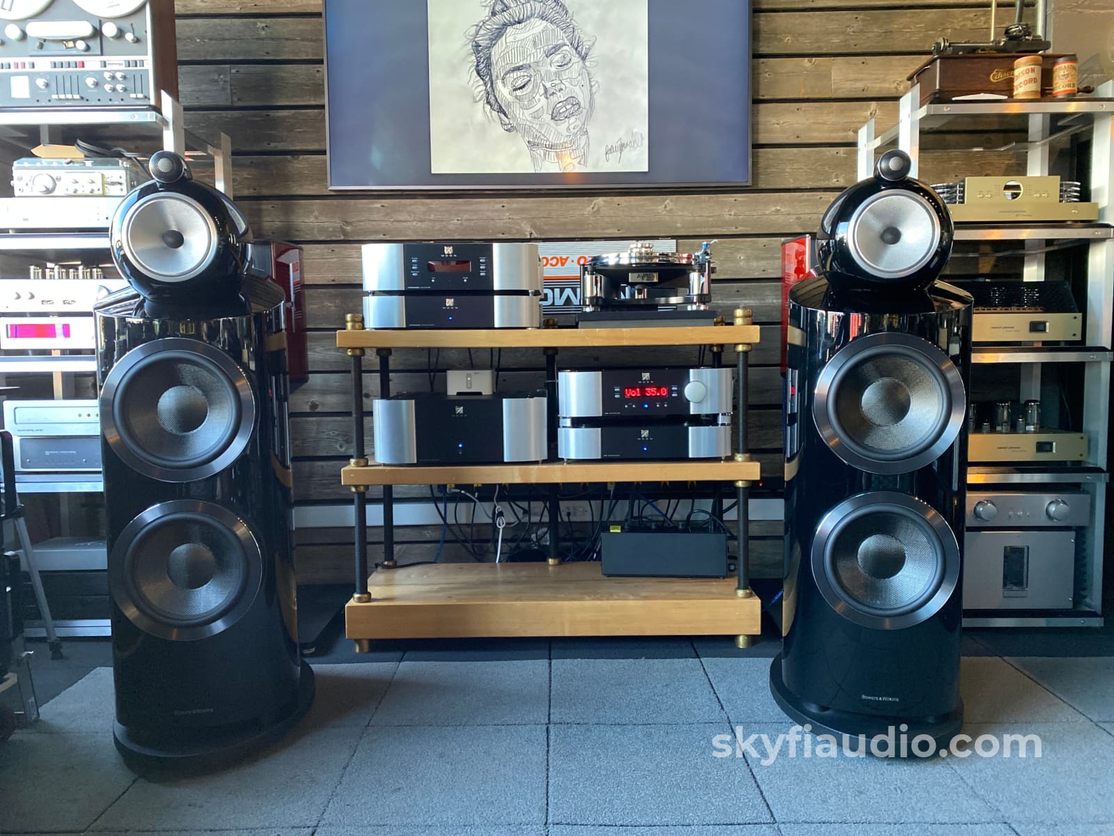 Bowers & Wilkins 800 D3 Speakers Super Clean Complete