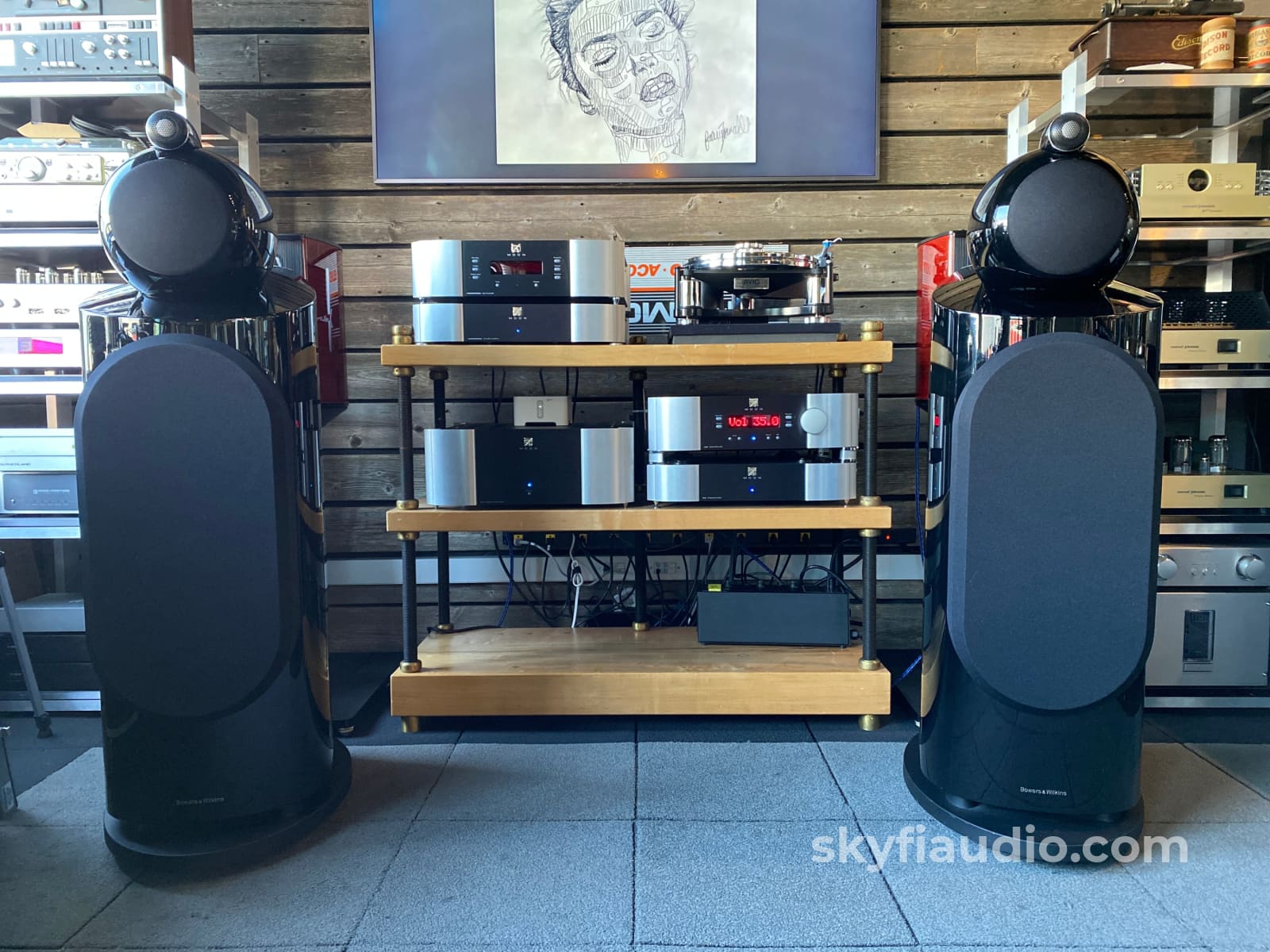 Bowers & Wilkins 800 D3 Speakers Super Clean Complete