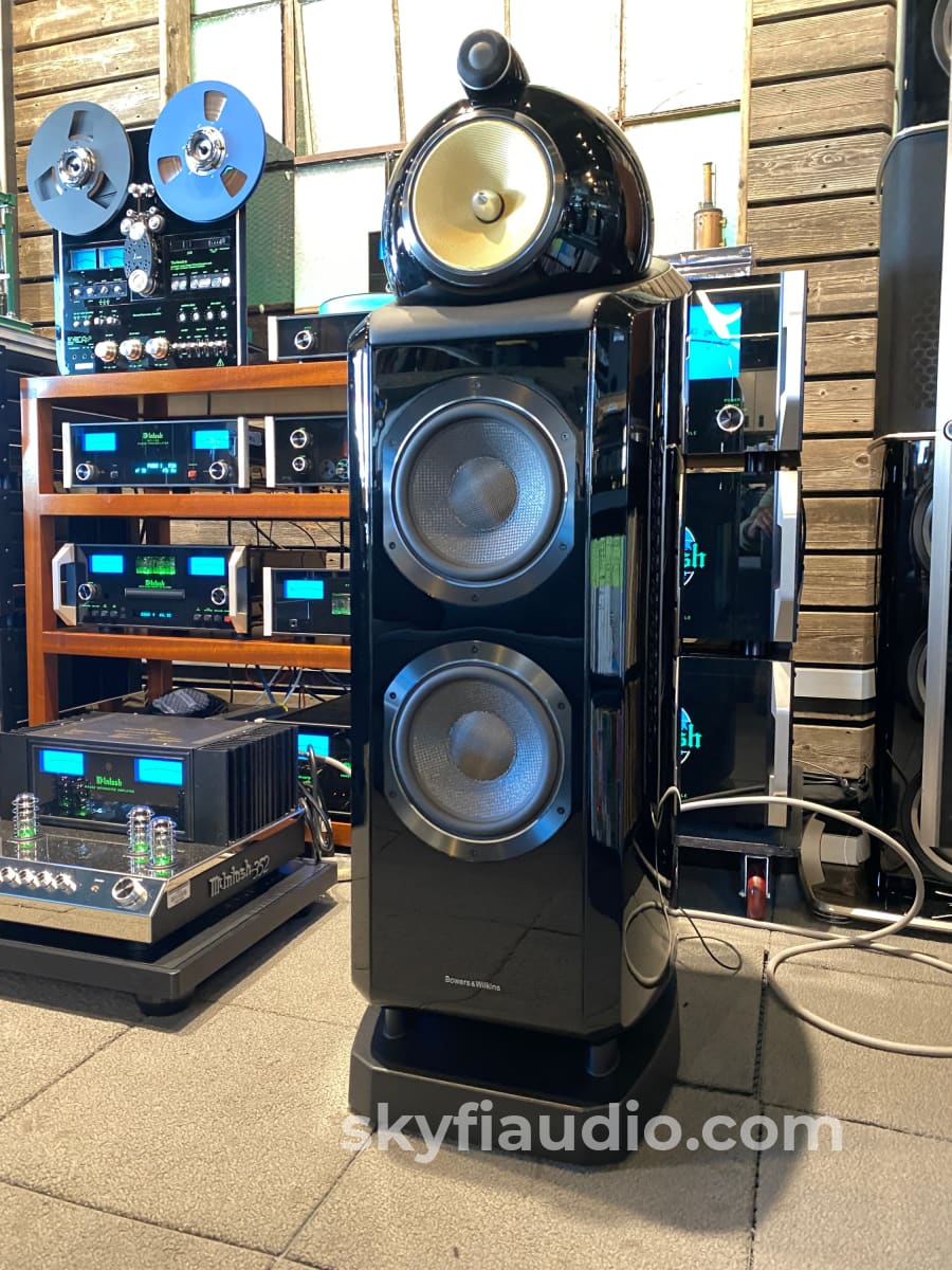Bowers & Wilkins 802 Diamond (802D2) Speaker In Gloss Black Speakers