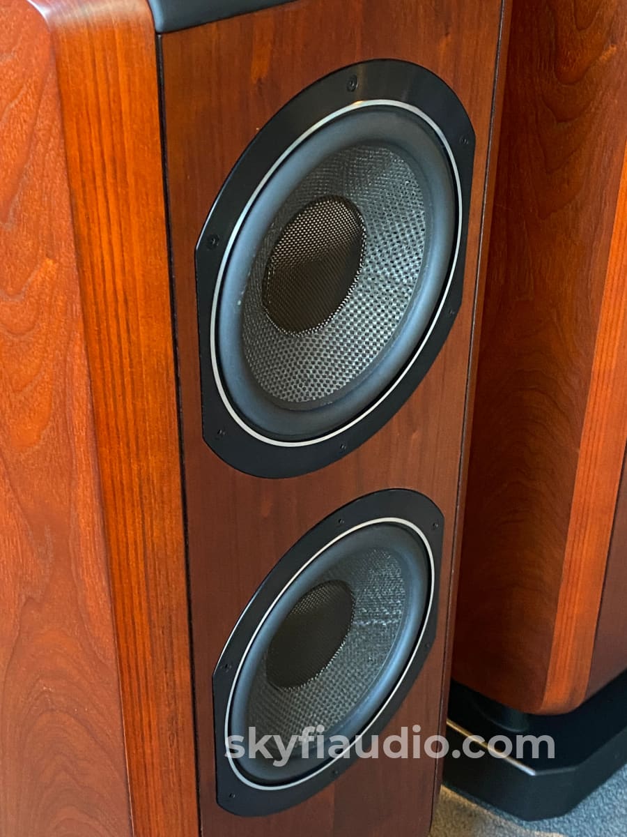 B&W Bowers & Wilkins 802D Speakers In Rosenut Speakers