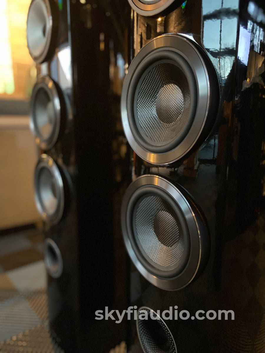 Bowers & Wilkins 804 D3 Speakers In Gloss Black - Like New
