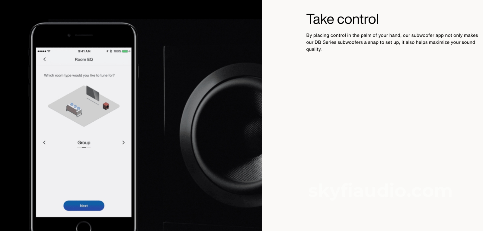 Bowers & Wilkins Db2D Subwoofer In Rosenut Finish Speakers