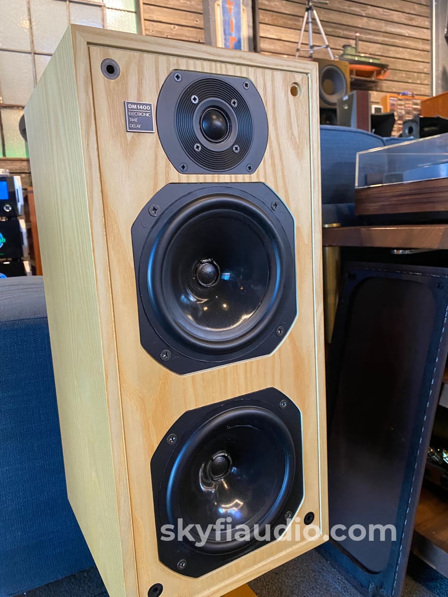 Bowers & Wilkins Dm1400 Electronic Time Delay Speakers W/Stands Reczhufeta7Kaa1Dd