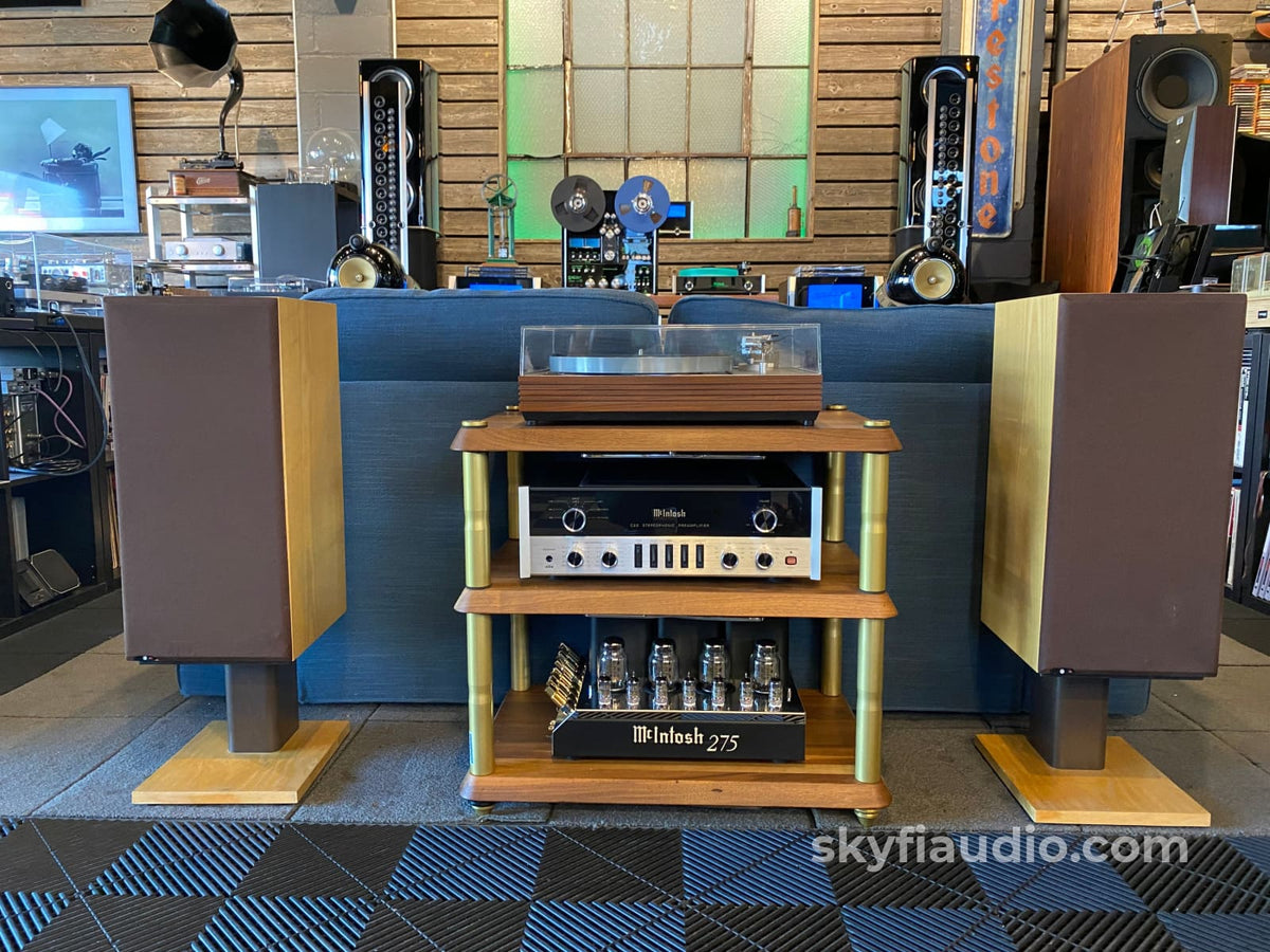 Bowers & Wilkins Dm1400 Electronic Time Delay Speakers W/Stands Reczhufeta7Kaa1Dd