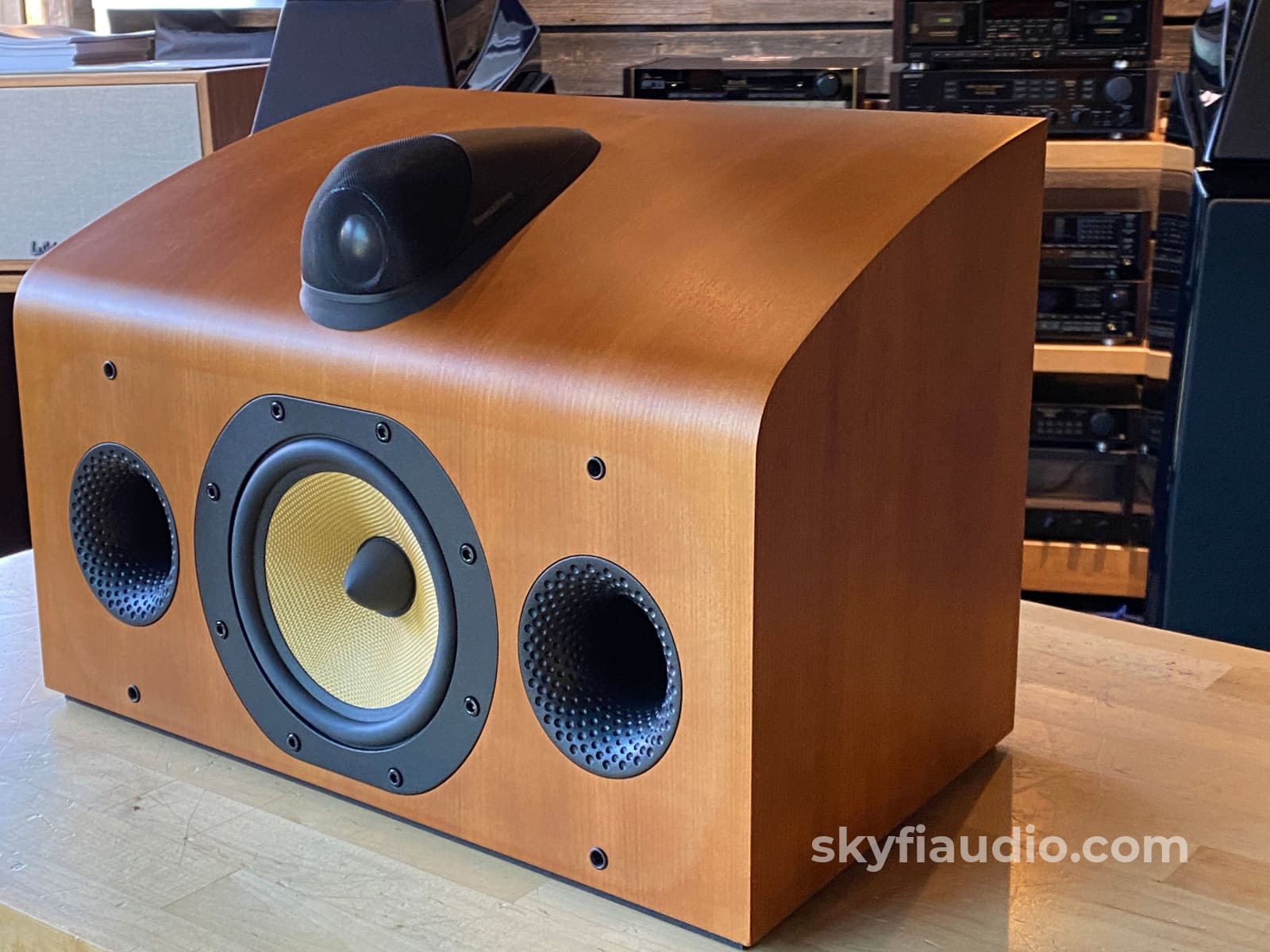 Bowers & Wilkins HTM7 Center Channel Speaker - Natural Cherry Finish