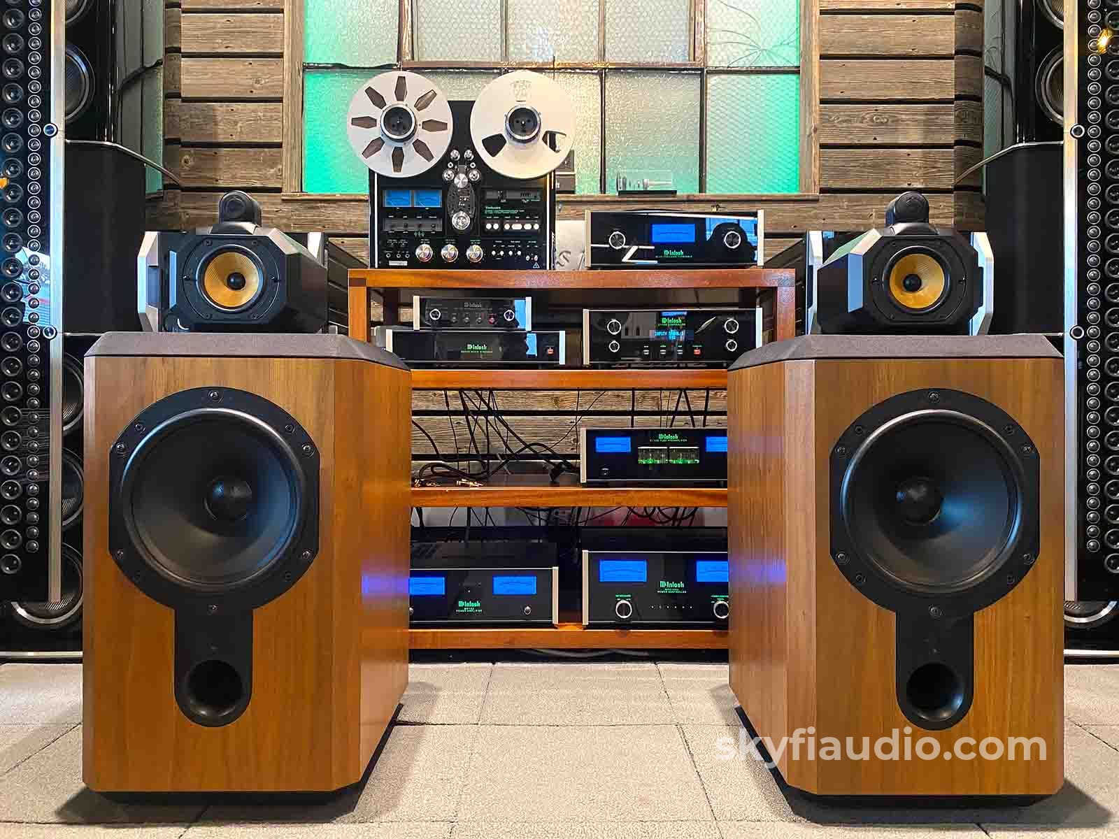 Bowers & Wilkins Matrix 801 Series Ii Vintage Studio Monitor Speakers - Wow!