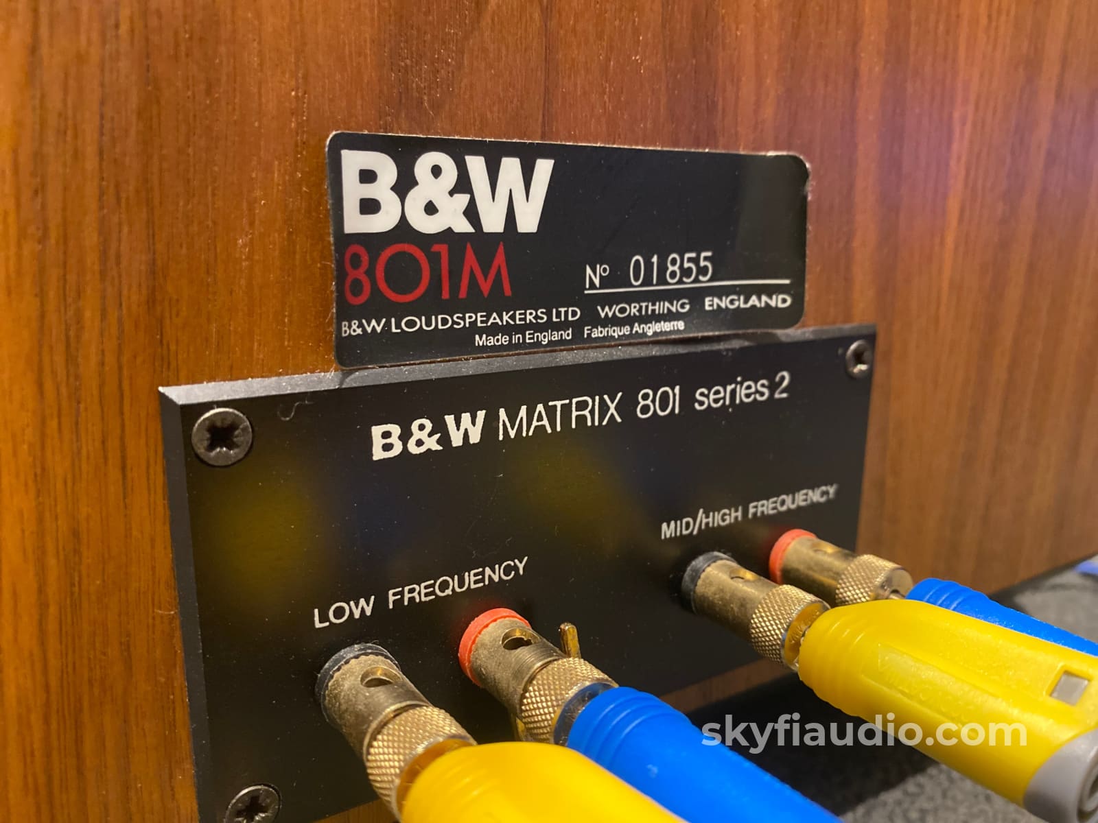 Bowers & Wilkins Matrix 801 Series Ii Vintage Studio Monitor Speakers - Wow!