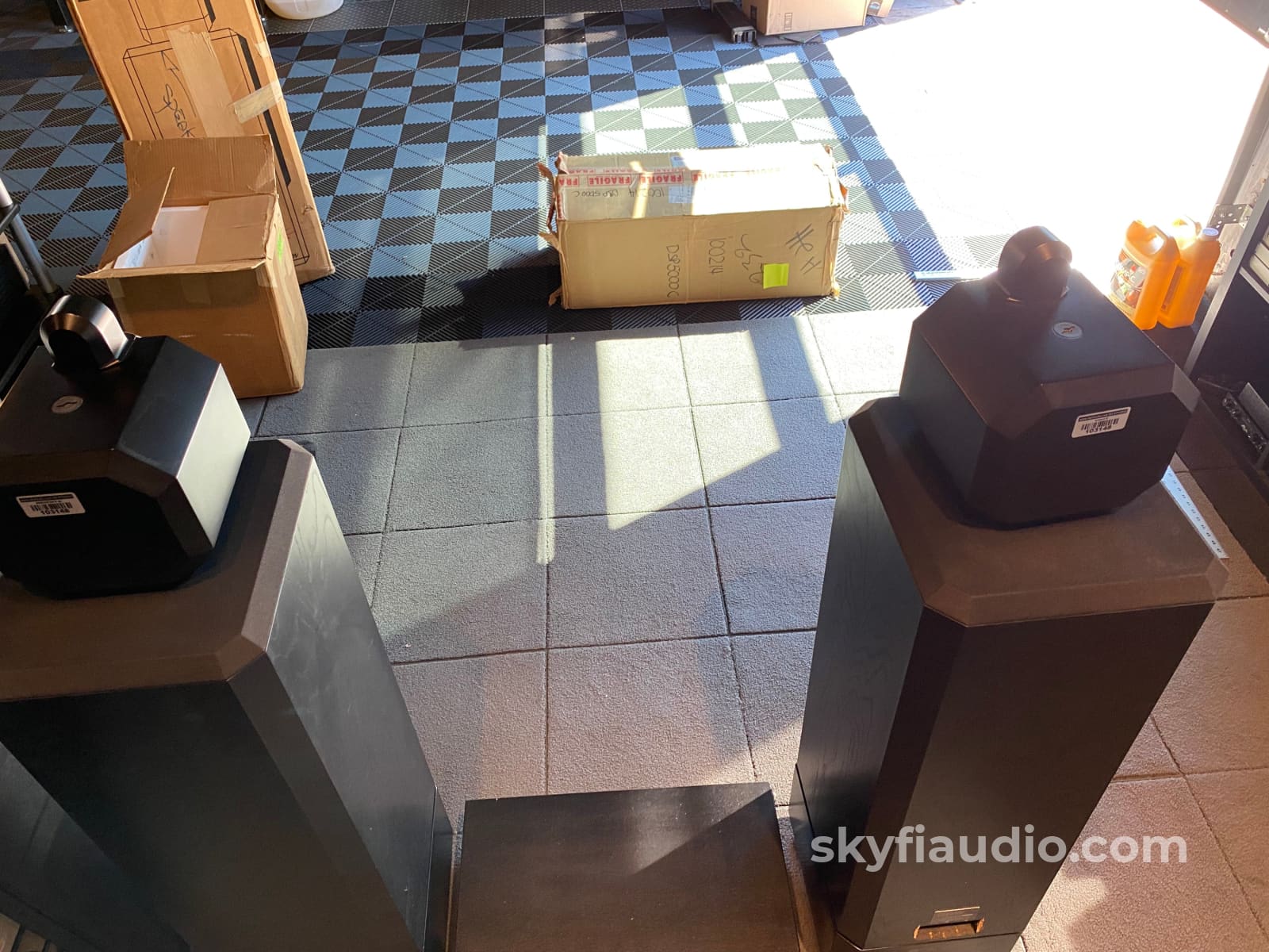 Bowers & Wilkins Matrix 802 Series 2 Speakers - W/External Crossovers Stands And Boxes