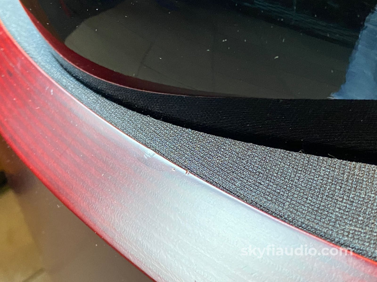Bowers & Wilkins Nautilus 802 Speakers In Red Cherry