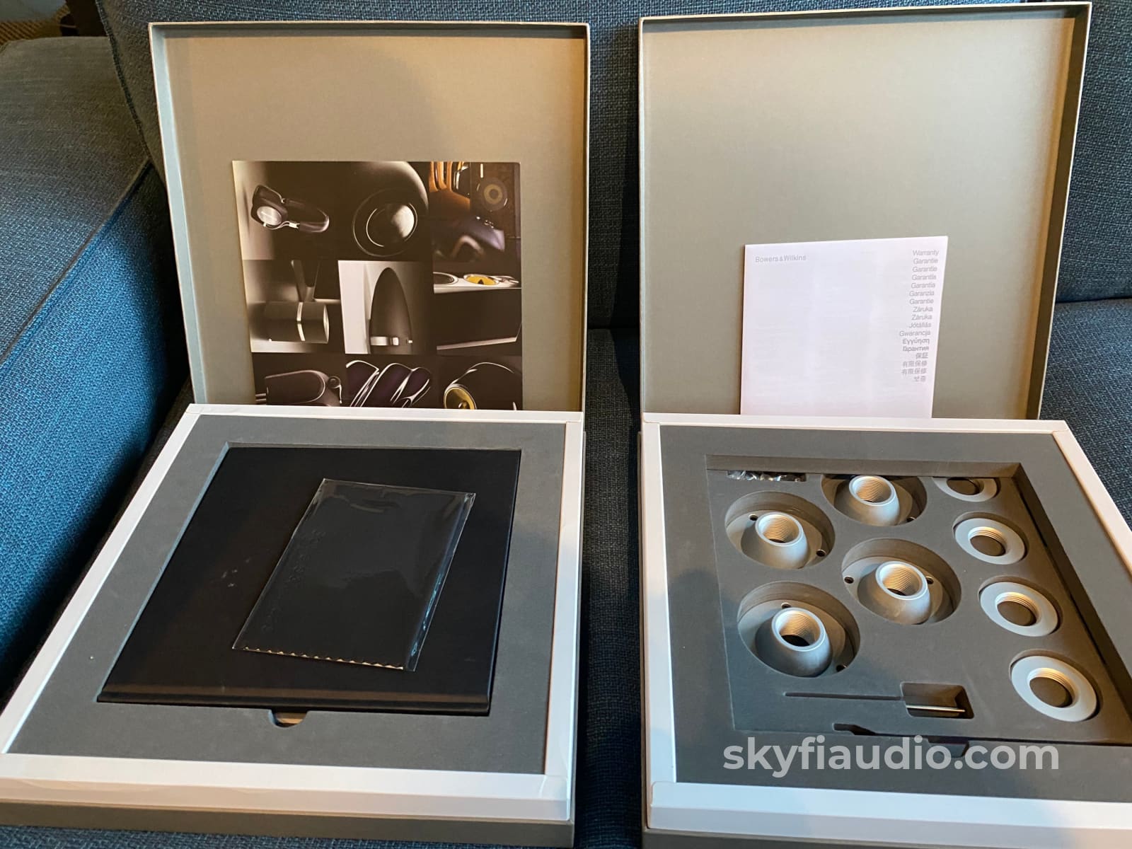 Bowers & Wilkins Nautilus 802D2 Full Range Speakers Complete