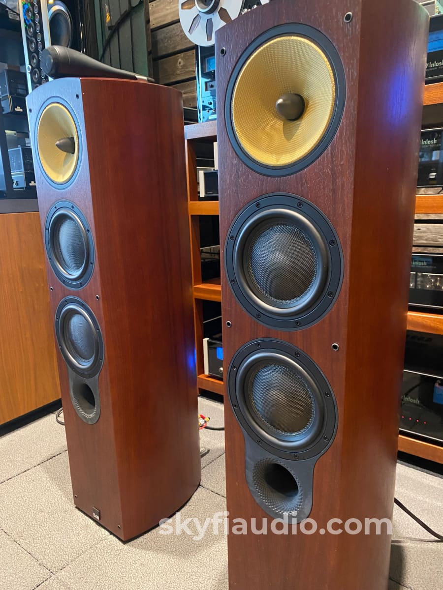 Bowers & Wilkins Nautilus 804S Floorstanding Speakers In Rosenut