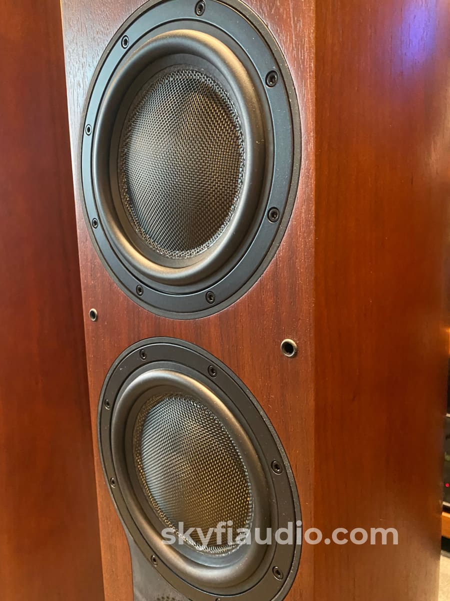 Bowers & Wilkins Nautilus 804S Floorstanding Speakers In Rosenut