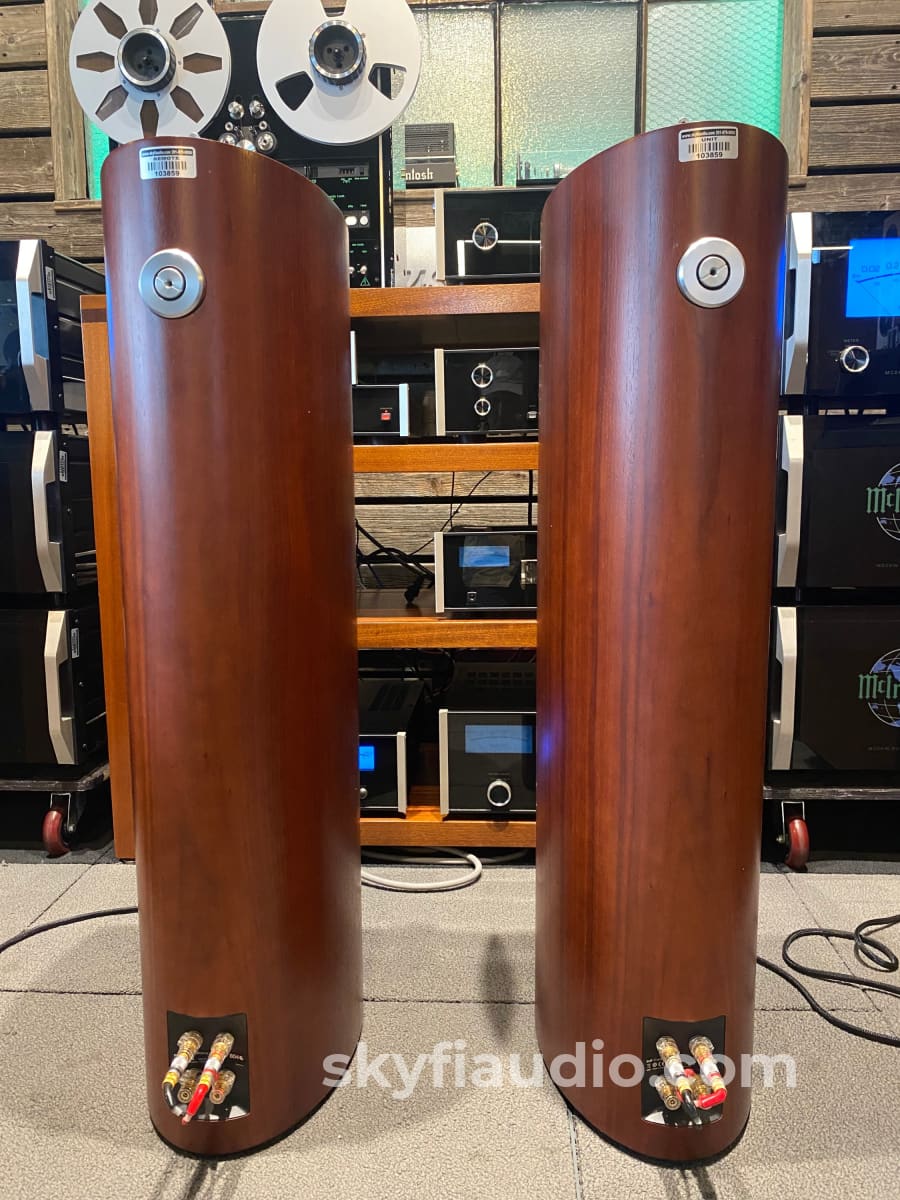 Bowers & Wilkins Nautilus 804S Floorstanding Speakers In Rosenut
