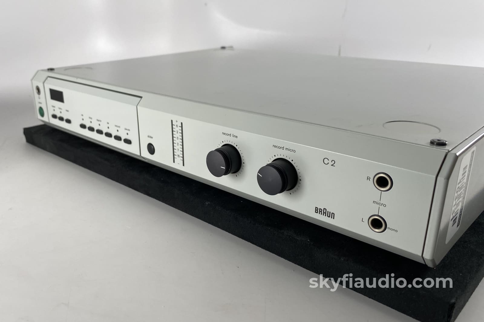 Braun C2 Tape Deck Just Serviced Slick Motorized Loading Drawer With Video