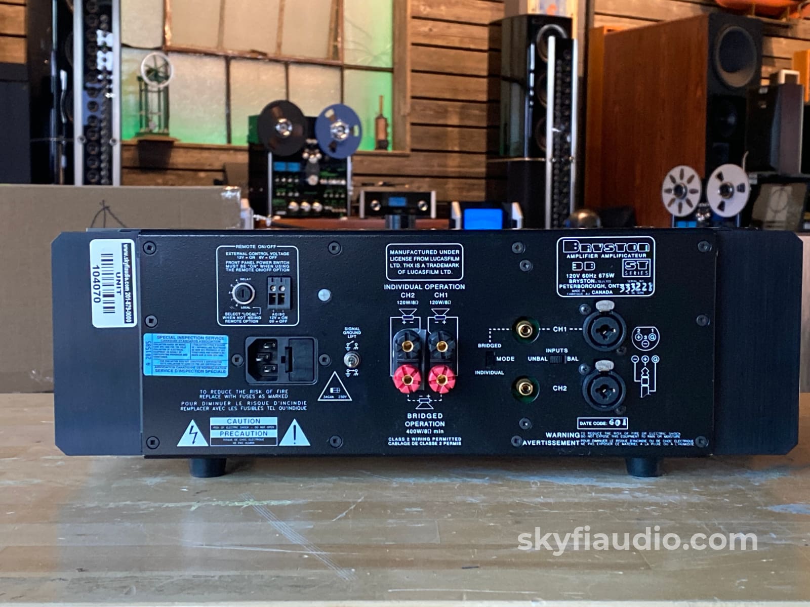 Bryston 3B-St Solid State Stereo Amplifier