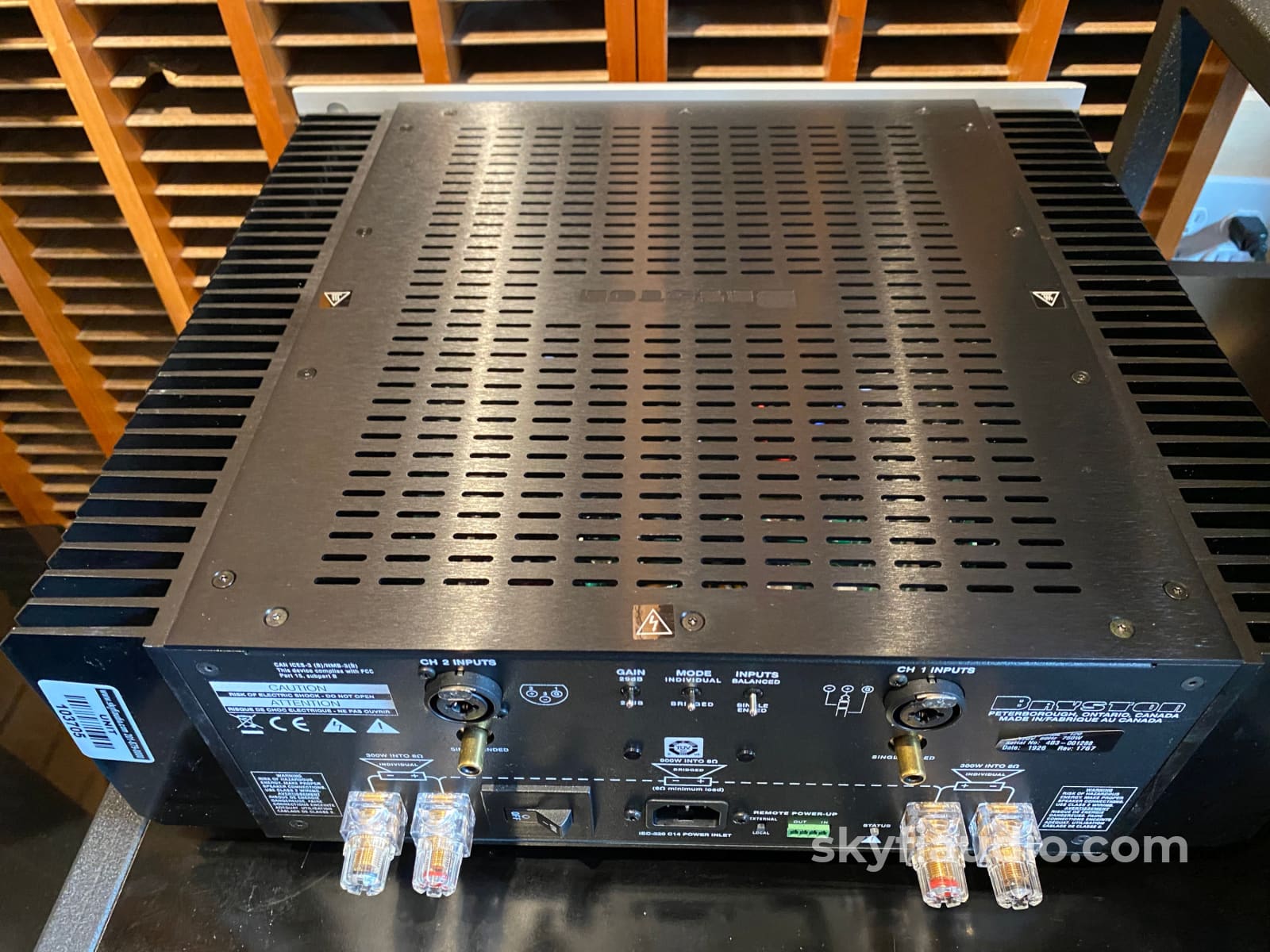 Bryston 4B³ Cubed Stereo Power Amplifier