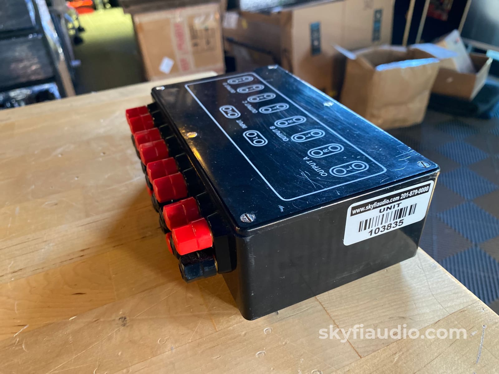 Bryston 4Wsb Four-Way Speaker Switch Box - Rare Accessory