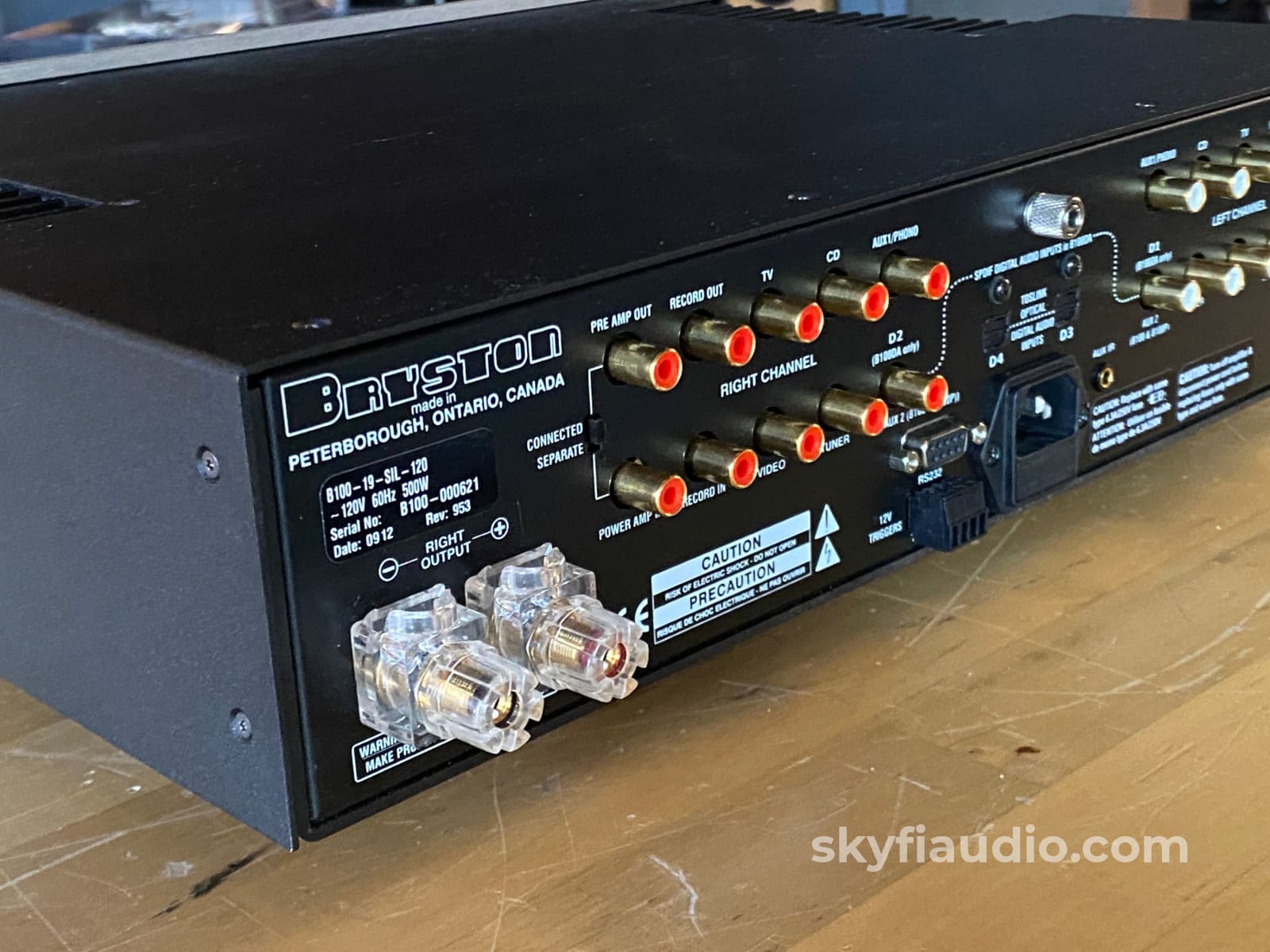 Bryston B100-Sst Solid State Integrated Amplifier