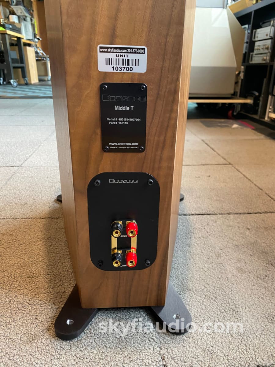 Bryston Middle T 3-Way Loudspeaker - Made In Canada Speakers