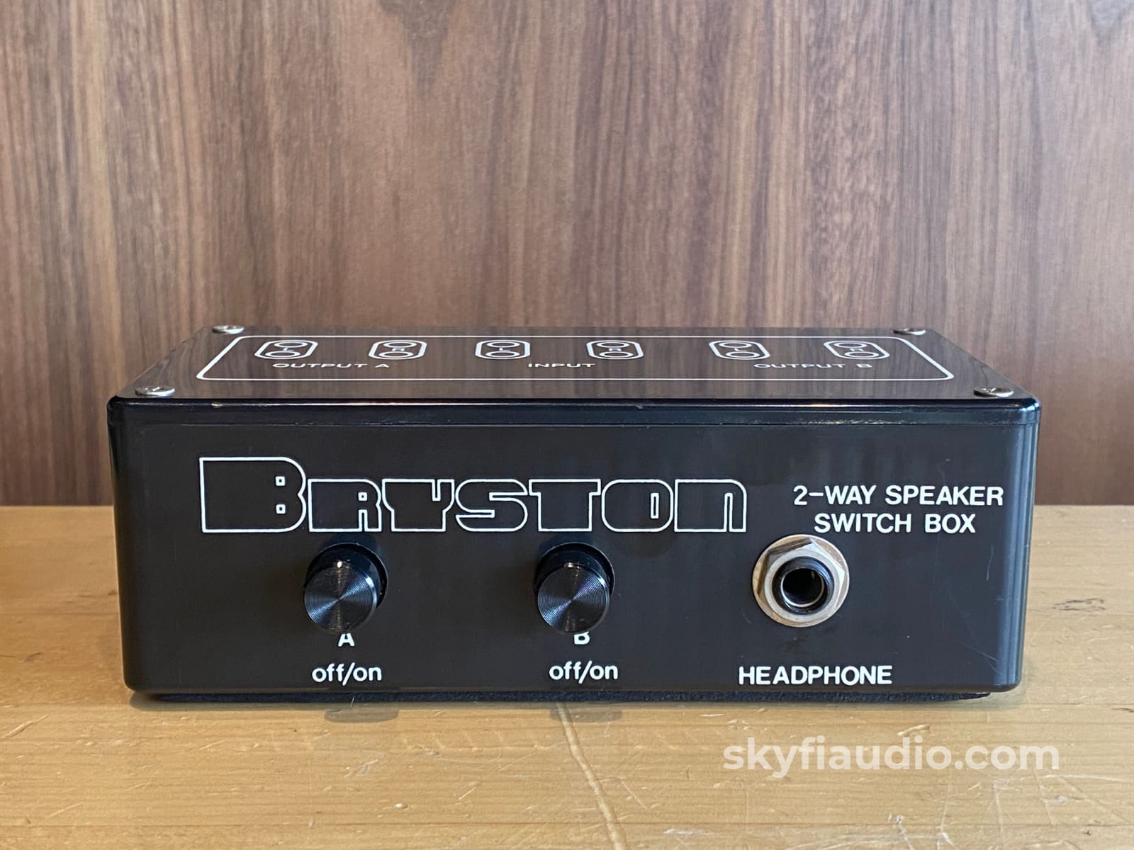Bryston Speaker Selector Switch Plus Headphones Accessory